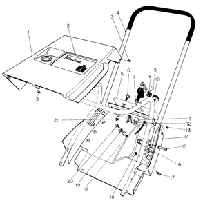 Part Location Diagram of IH-71985-C1 Cub Cadet Screw